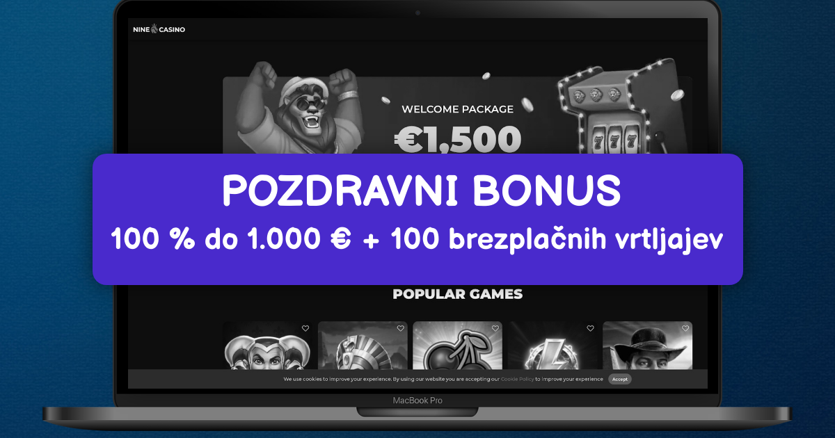 Nine Casino banner